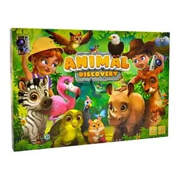 Настільна гра Animal Discovery Danko Toys G-AD-01-01U (2000989361329) shop (2000989361329) - мініатюра 1