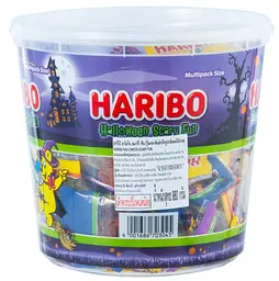 Упаковка желейних цукерок Haribo Halloween Scary Fun 66 шт, 800г - мініатюра 2