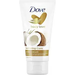 Крем для рук DOVE 75мл З кокосовою олією і мигдальним молочком