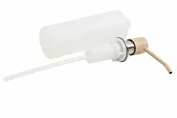 Дозатор вбудований для рідкого мила Platinum SA001 (Brushed) Сафарі (SP000043200)  - мініатюра 2