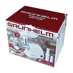 Мясорубка Grunhelm AMG143W - миниатюра 4