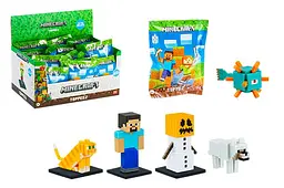 Колекційна фігурка топпер персонаж відеоігри Minecraft Toppeez MC2205 в асортименті