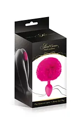 Анальна пробка Sweet Caress 12 см (фуксія) - мініатюра 4