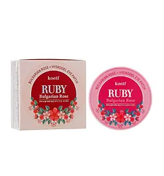 Гідрогелеві патчі для очей Рубін-Болгарська троянда Bulgarian Rose Hydrogel Eye Patch Petitfee & Koelf 60 шт - мініатюра 2