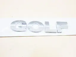 Емблема напис GOLF Гольф для Volkswagen Хром 121x26 мм на скотчі (Завод) - мініатюра 3