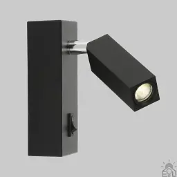 Світлодіодний світильник бра SIMPLE S 3Вт 120x50x130 мм Чорний ESLLSE - мініатюра 2