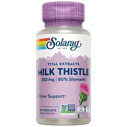 Екстракт насіння розторопші Solaray Milk Thistle Seed Extract One 350 мг 30 веганських капсул