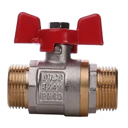 Кран кульовий прямий Q Professional 3/4″ ЗЗ КБ PN40 Q153 - мініатюра 2