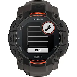 Смарт-годинник Garmin Instinct 3 50mm Solar Black Bezel with Charcoal Band (010-02935-00) - мініатюра 3