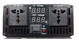 Інвертор для автомобільних акумуляторів ERYUAN 12V → 220V 3500W - мініатюра 2