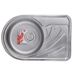 Мийка кухонна HAIBA 67x44 decor (HB0557)