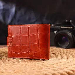 Чоловічий гаманець з натуральної фактурної шкіри Canpellini 21510 світло-коричневий - мініатюра 9