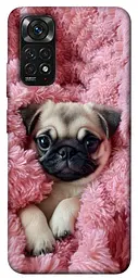 TPU чохол Demsky Мопс у ніжностях для Xiaomi Redmi Note 11 (Global) / Note 11S
