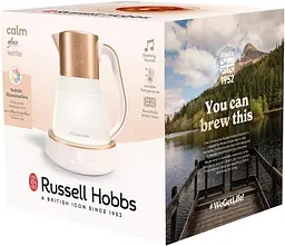 Електрочайник Russell Hobbs Calm біло-мідний 1.7 л (27450-70) - мініатюра 6