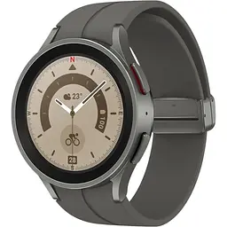 Смарт-годинник Samsung Galaxy Watch 5 Pro 45mm (R920N) Gray Titanium (SM-R920NZTASEK) (Grade C) Seller Refurbished