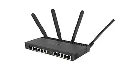 Обладнання радіодоступу (IEEE 802.11a/b/g/n/ac) - точка доступу т.м. "Mikrotik" моделі RouterBOARD 4011IGS+5HacQ2HnD-IN - мініатюра 2