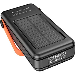 Зовнішній акумулятор Hoco DB33 Plus Rising 30000mAh 22.5W Black [130157] - мініатюра 4
