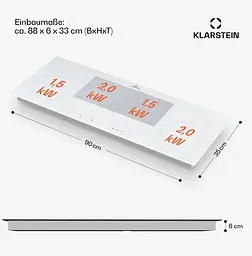 Індукційна плита Klarstein Delicatessa 90 SlimHybrid 7000 Вт (10045613) - мініатюра 7