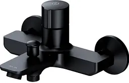 Змішувач для ванни Am.Pm X-Joy TouchReel black F85A10522 Чорний матовий