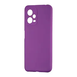 Чохол Silicone Case Xiaomi Redmi Note 12 5G / Poco X5 5G Purple
