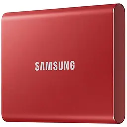 Зовнішній SSD накопичувач Samsung T7 1 TB Red [MU-PC1T0R/WW] [53624] - мініатюра 3