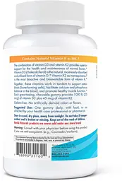 Вітаміни та мінерали Nordic Naturals Vitamin D3+K2 Gummies, 60 желеєк - мініатюра 2