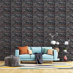 Самоклеюча декоративна 3D панель Loft Expert лофт комбі 700x770x5 мм - мініатюра 5