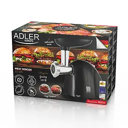М'ясорубка Adler AD 4811 1800 Вт Чорний (102827958) - мініатюра 7