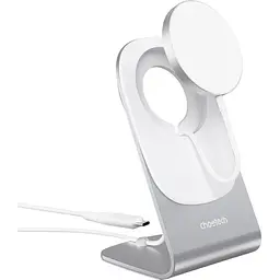 Бездротовий зарядний пристрій Choetech T517-F+H047 Magnetic Wireless Charger + Holder [101510] - мініатюра 3