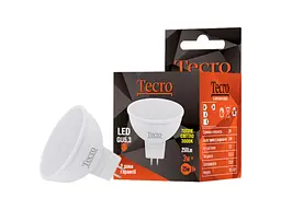 Світлодіодна лампочка Tecro TL-MR16-3W-3K-GU5.3