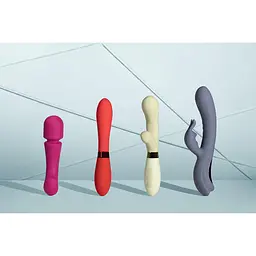 Вібратор-кролик Loveline Fingering Motion 22.5 см сірий - мініатюра 9