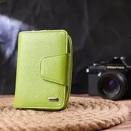 Жіночий шкіряний гаманець Canpellini 9,5х13,2х3 см acs0025112 - мініатюра 8