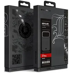 Чохол до мобільного телефона Armorstandart BlackIcon Kevlar MagCase Apple iPhone 17 Pro Black (ARM88529) - мініатюра 2