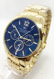 Наручний годинник чоловічий Clockhouse Tommy Hilfiger Золотистий (IBW743YB)