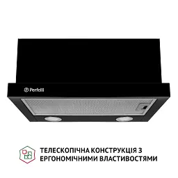 Витяжка телескопічна Perfelli TL 5212 BL 700 LED - мініатюра 2