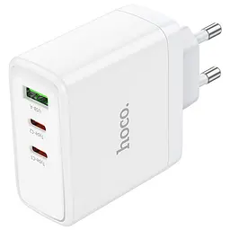 МЗП N30 Glory PD65W+QC3.0 (1USB-A/2C) White Hoco teh0029639 - мініатюра 5