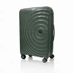 Валіза з розширенням Madisson 42203 середня 68л зелена (42203-M-Dark-green)