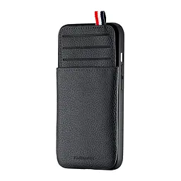 Чохол Jinduka Leather Pocket iPhone 13 Pro Black - мініатюра 4