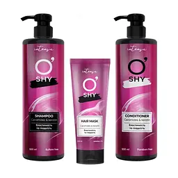Набір косметики O'Shy Intense Ceramides & Keratin Маска для волосся 200 мл + Шампунь 500 мл + Кондиціонер 500 мл (4802370056160)
