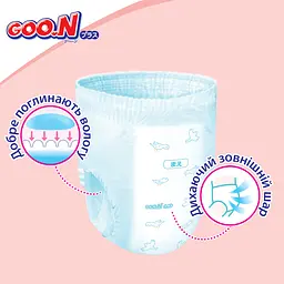 Трусики-подгузники Goo.N Plus ХXL (13-25 кг) 28 шт. для детей унисекс (21000634) - миниатюра 6