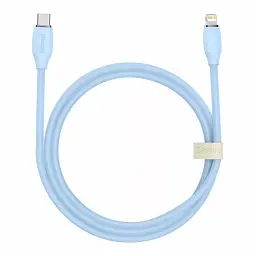 Кабель Baseus Jelly Liquid Silica Gel Fast Charging Cable Type-C to Lightning 20W 2m CAGD020103 Blue