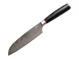 Японський ніж Santoku Bergner MasterPro Tetsu 12.5 см (BGMP-4129-MBK)