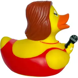 Утка FunnyDucks Певица (1331) - миниатюра 5