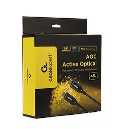 Кабель Cablexpert HDMI - HDMI V 2.1 (M/M), 45 м, Black (CCBP-HDMI8K-AOC-45M-EU) - мініатюра 2