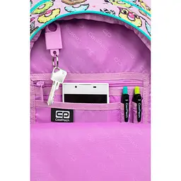 Набір: Рюкзак CoolPack Joy S Happy Donuts, 21 л 39х28х17 см (F048665)  + Пенал на блискавці СoolPack Clipper Happy Donuts з органайзером для ручок 20х14х3 см (F076665) - мініатюра 6