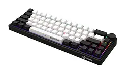 Клавіатура Lorgar KBP70MW Pro Wireless 65% Compact Black Red EN/UA (LRG-KBP70MW-BK-US) - мініатюра 3