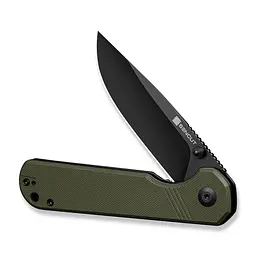 Ніж cкладний Sencut Aetheris S24095-2 зелений G10, чорне лезо - мініатюра 4