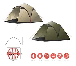 Намет Grand Canyon Black Knob 10 Capulet Olive (330015) (DAS302743) - мініатюра 4