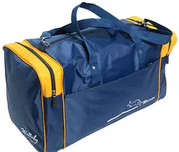 Сумка у дорогу Wallaby 340-2 38л Синя з жовтим
