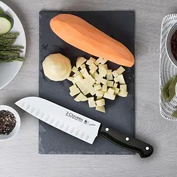 Японський ніж Santoku 3 Claveles Uniblock (01125) - мініатюра 2